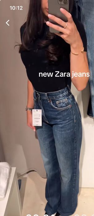 Джинси Zara wide leg, high waist, 36 розмір