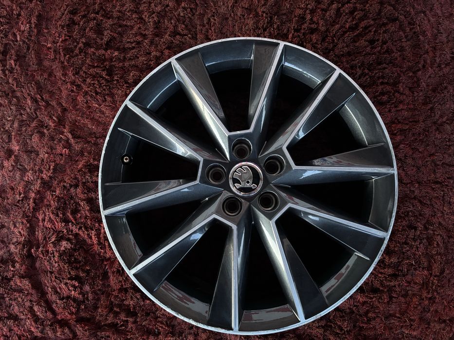 Один Диск Розпаровка Одиночка Original Skoda R17 5x100