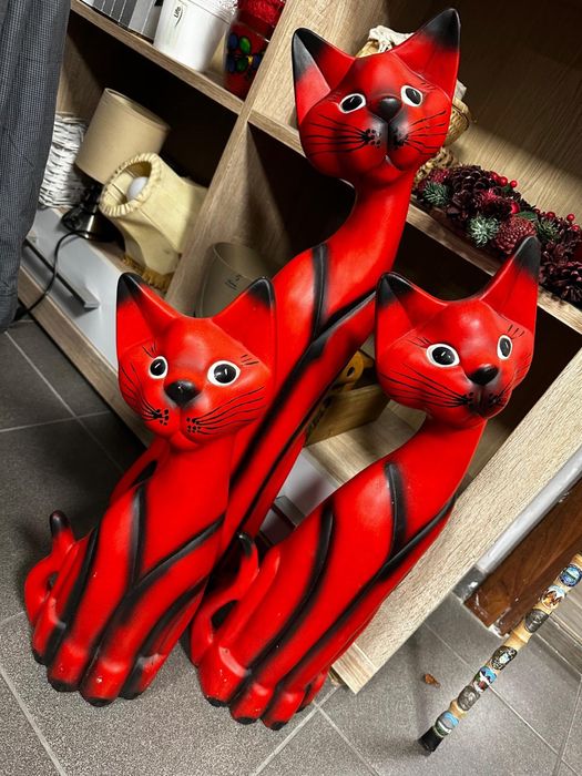 Figurki ogrodowe - możliwy transport