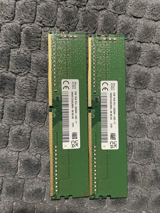 Pamięć ram hynix 2x8GB 16GB ddr4 3200Mhz