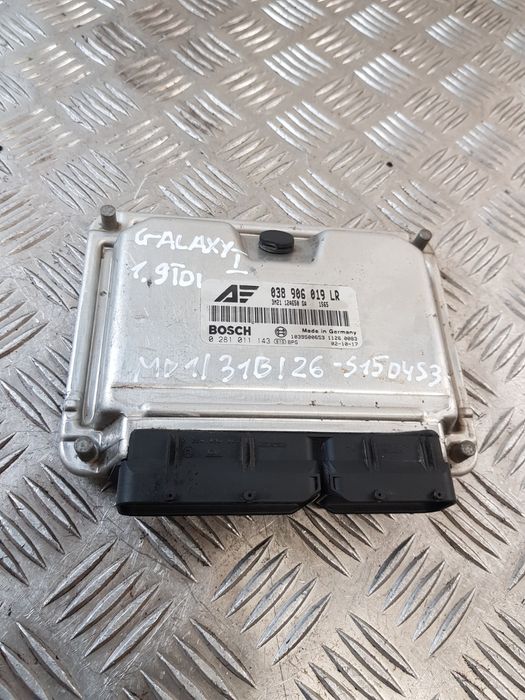 Sterownik Silnika 038906019Lr 0281011143 Ford Galaxy I 1.9Tdi 02R-
