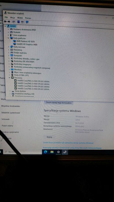 Komputery dell, hp i3, i5 xeon, 8gb win 10 internet, starsze gry itp