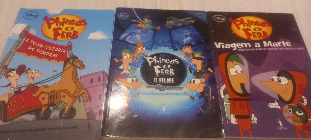 Livros do Phineas e Ferb