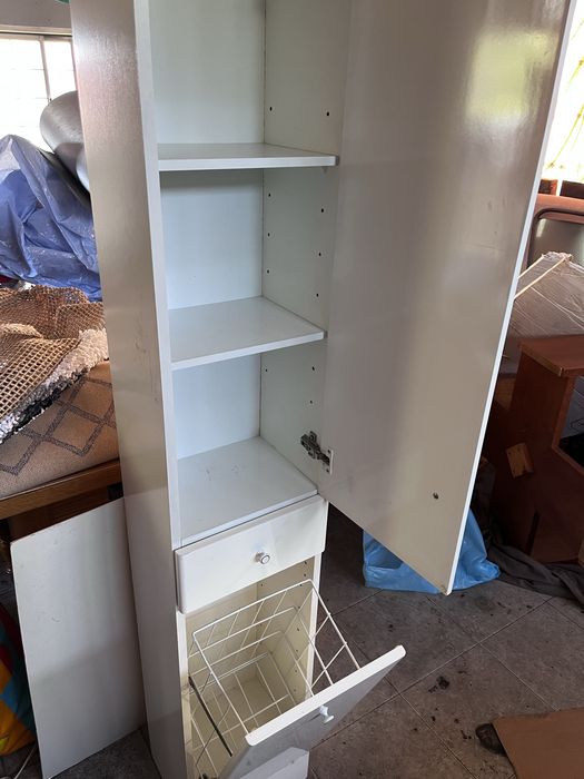 Armário Branco Casa Banho