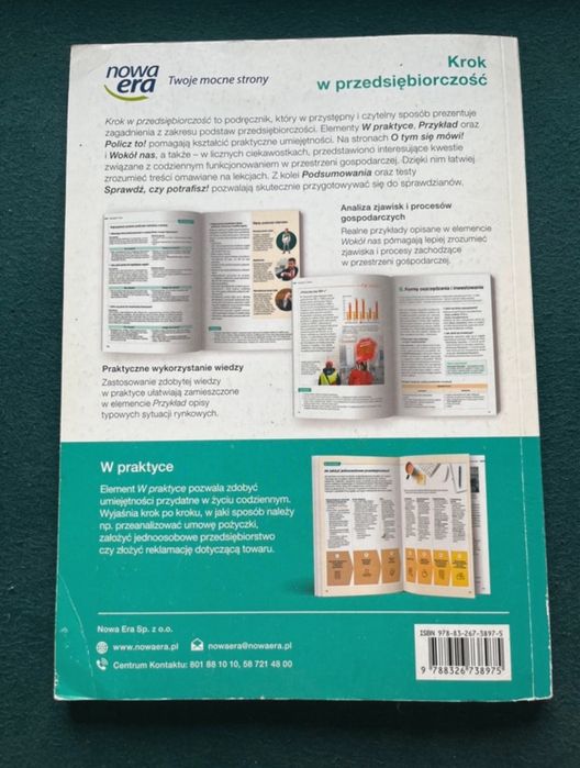 podręcznik krok w przedsiębiorczość
