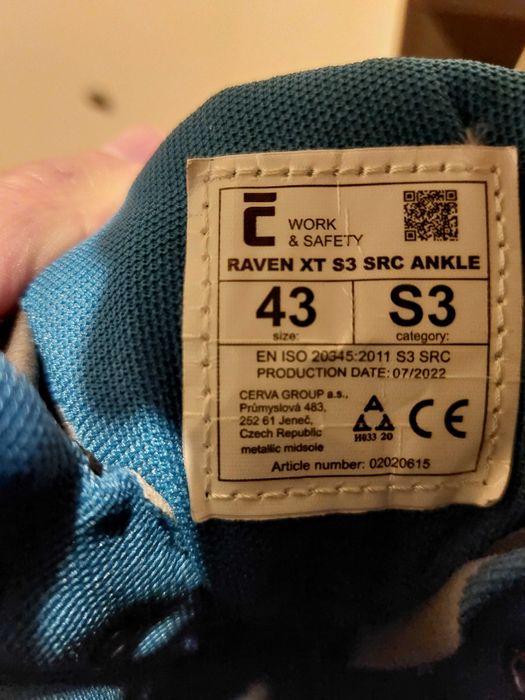 Buty Raven XT S3 Src Ankle