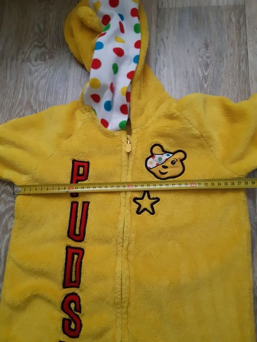 Miś Pudsey kombinezon strój