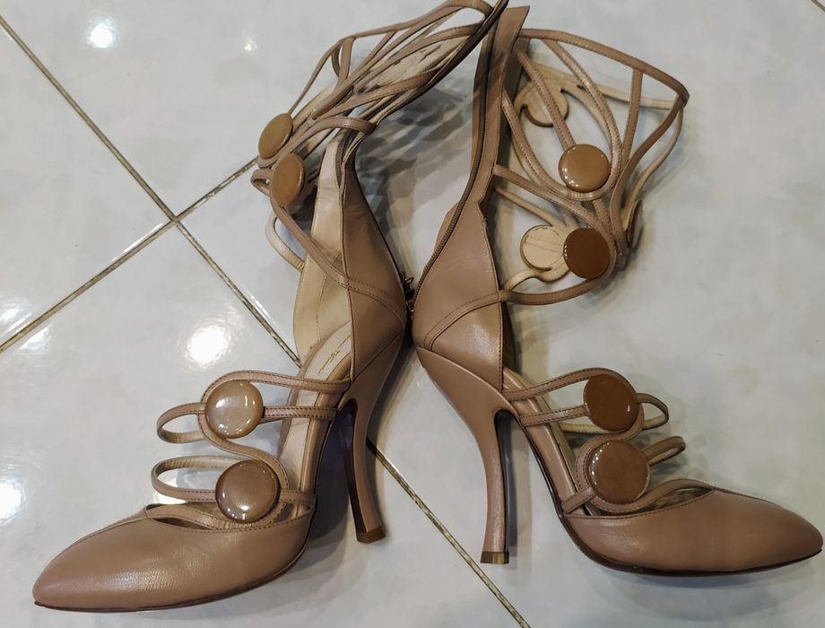 Туфли кожанные 38 р. Италия.