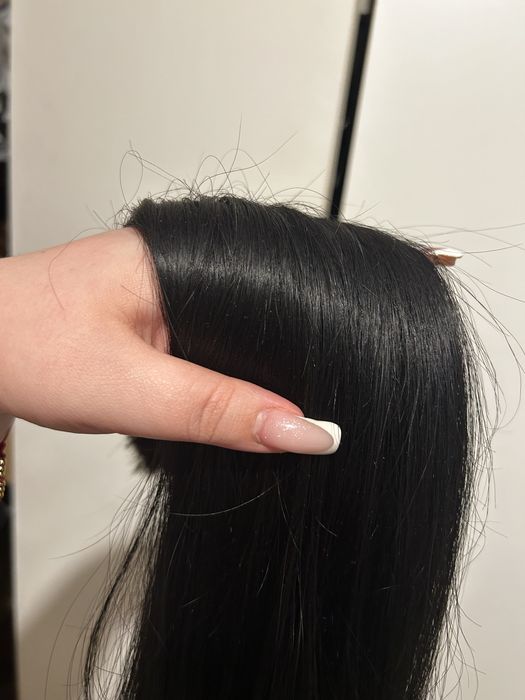 Wlosy naturalne 59 cm okolo 70 gram