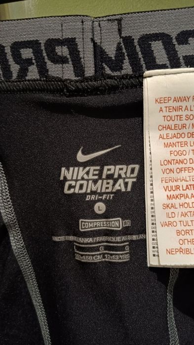 Nike Pro Combat spodenki sportowe, Uniseks, Rozmiar XS/S, Pas 58-72 cm