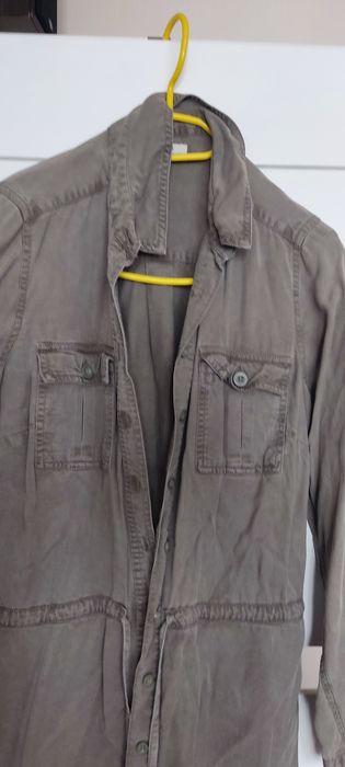 Sukienka khaki szmizjerka r.40/L