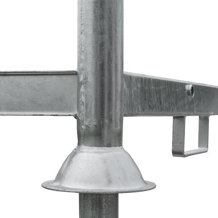 Manurack Mega-M podwójny mobilrack 202,5x118x31 cm ocynk 2000 kg