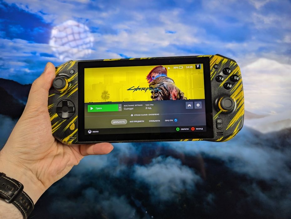 Acer Nitro Blaze 7 повний кастом
