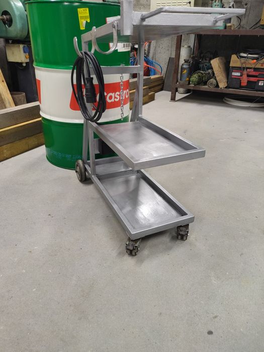 Wózek spawalniczy, wózek pod migomat