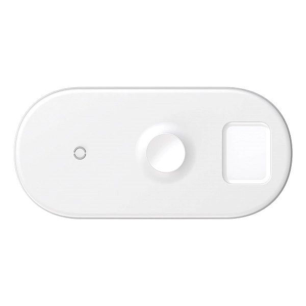 Baseus 3w1 ładowarka bezprzewodowa Qi do telefonu, Apple Watch i słuch