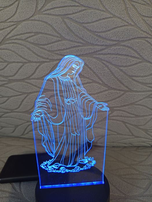 Candeeiro 3D luz noturna.423648208523765762