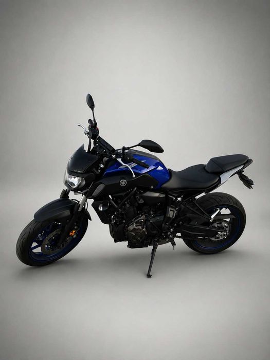 Yamaha MT-07 2020 35kw | Preto/Azul | Escape Akrapovic Completo | Revisões Yamaha