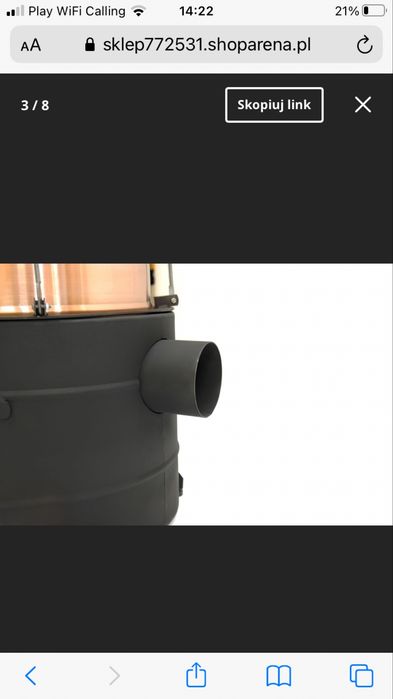 Destylator miedziany pot still Kerstel 35L