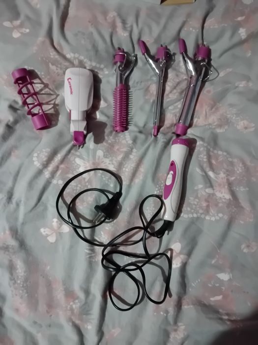 Wielofunkcyjna lokówka Eldom – kilka końcówek, sprawna