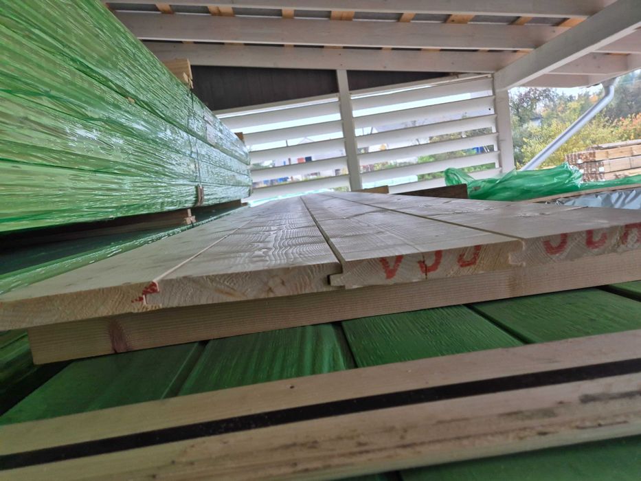 Deska elewacyjna 22x146 AB, Faza,  podbitka, świerk skandynawski !!!