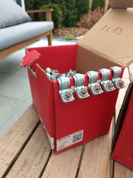 Hilti uchwyty do kabli ppoz