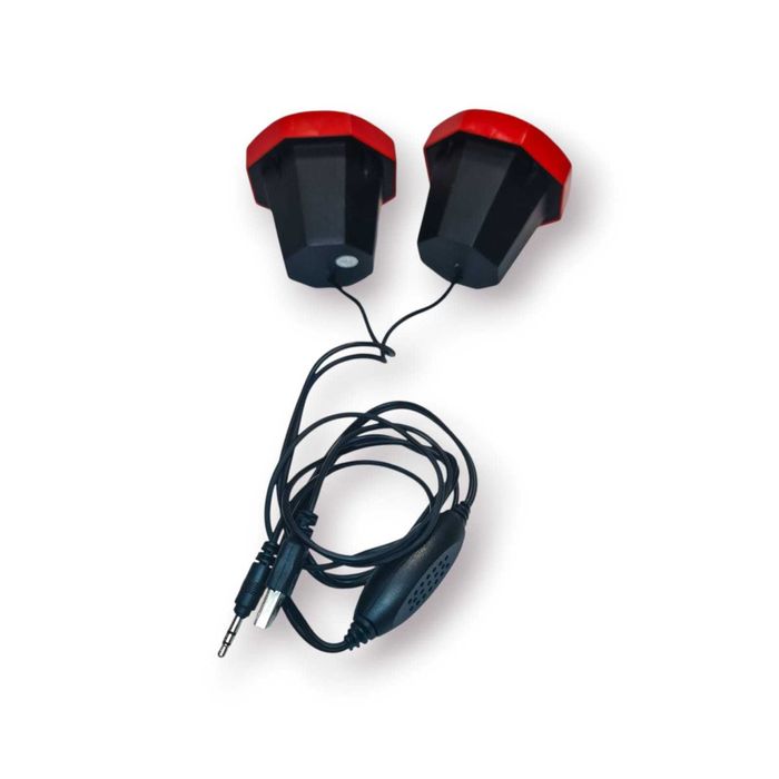 Colunas Multimédia Keposon KU-004 — Super Bass (USB + Jack 3.5mm)