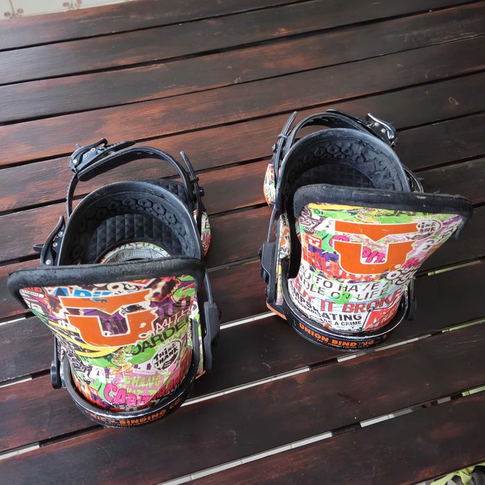 Bindings de Snowboard | fixações Union (M, Pro model edição limitada)