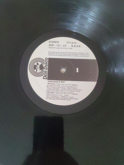 Don DiscoMix, zmiksowany album winylowy Italo disco