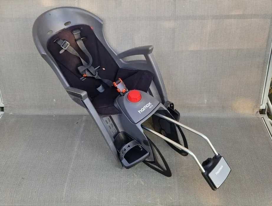 Fotelik rowerowy tylny Hamax Siesta uchylany na ramę pod siodełko