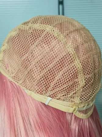 Wlosy syntetyczne rozowe-70cm