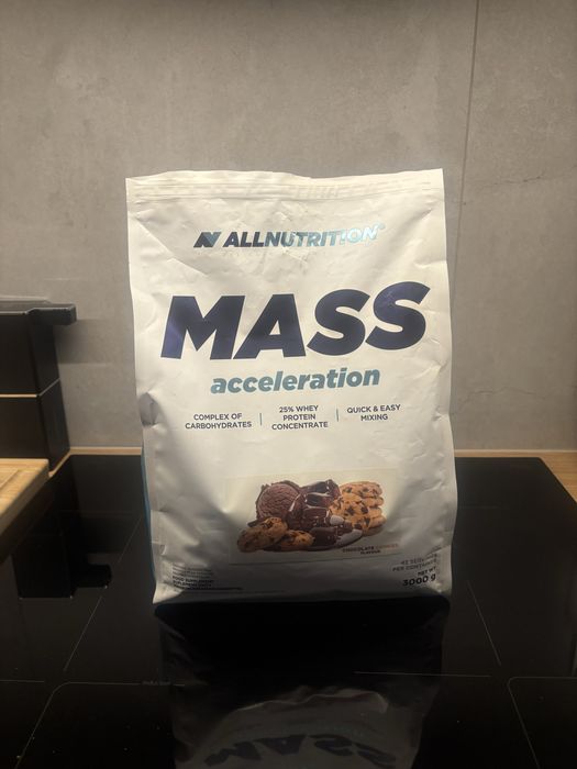 Gainer Mass AllNutrition 3000g Cookie&Cream kreatyna białko bcaa bulk