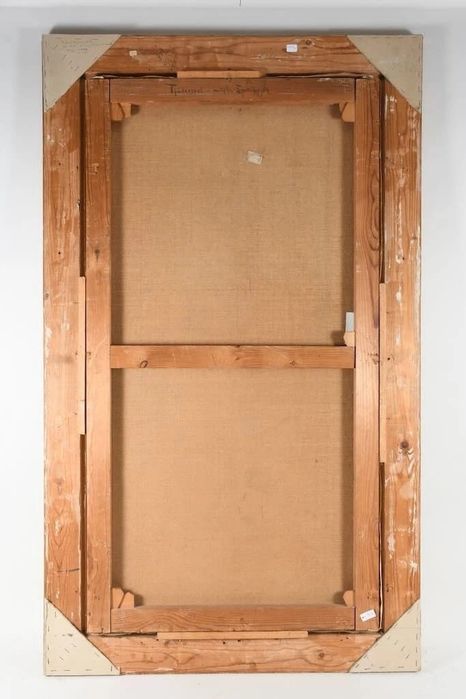 Obraz las pejzaż sygnowany 110/65cm