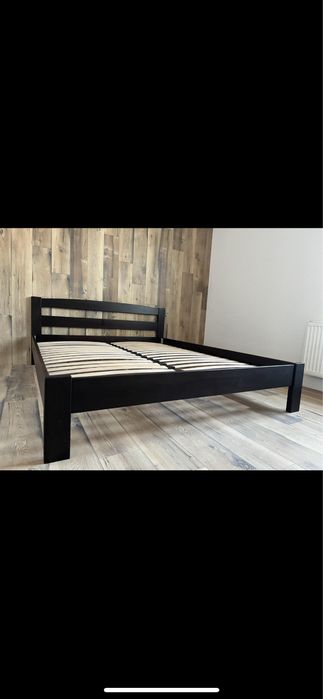 Ліжко масив бука 160х200,матрац,ліжко дерев’яне