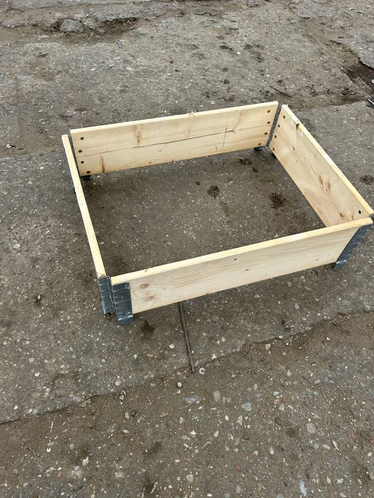 Grządka inspekt nadstawka paletowa 80cm na 60cm warzywniak