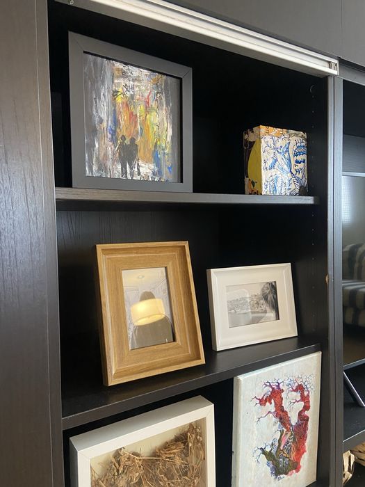 Móvel de TV / Estante IKEA BESTÅ – Castanho-Preto