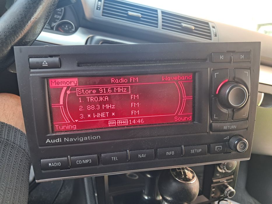 Radio audi navigation