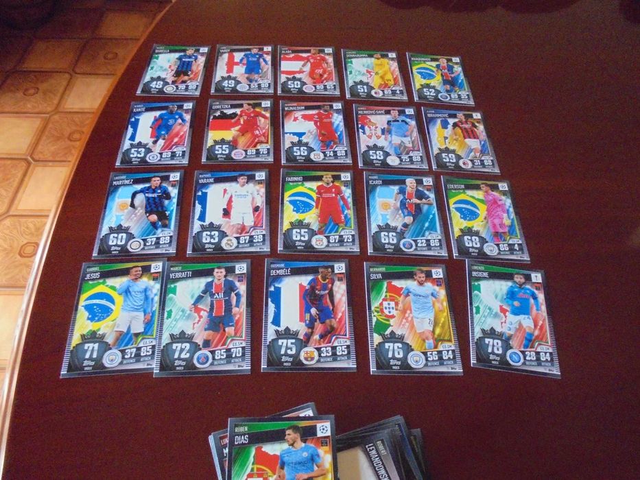 Cards Match Attax 2020/21