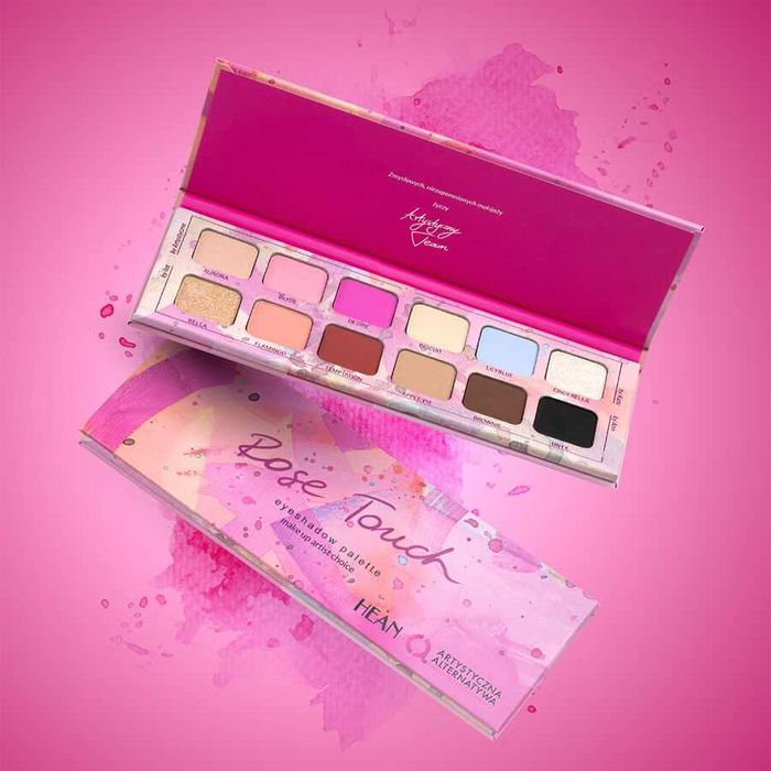 Paleta cieni do powiek Rose Touch Hean x Artystyczna Alternatywa