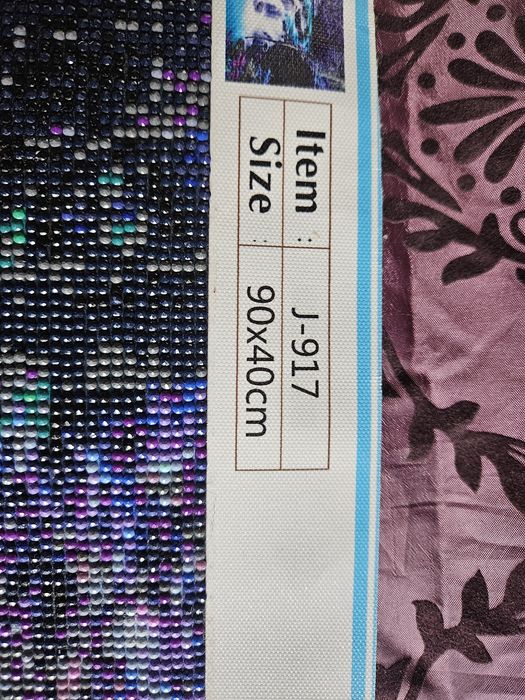 Wodospad gotowy obraz diamentowy 90x40