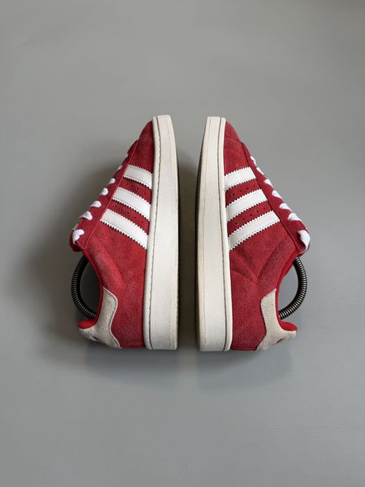 Adidas Campus Red Suede 39(24.5cm) Gazelle Bold