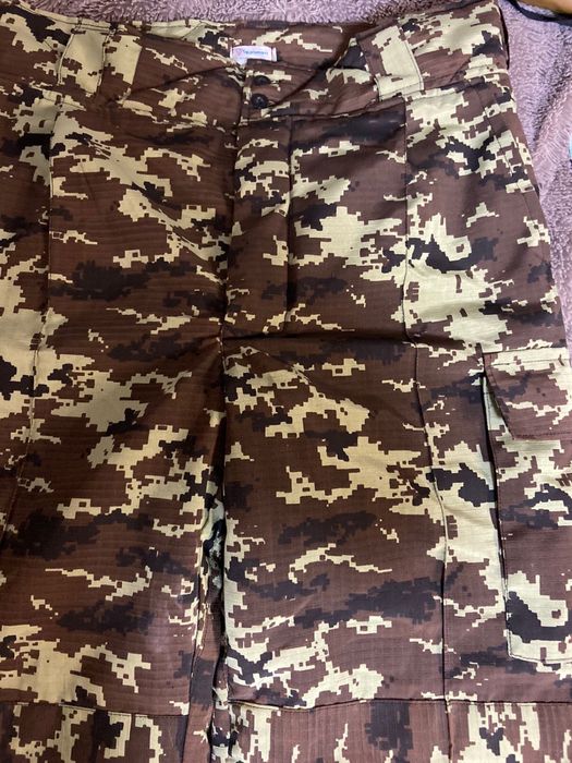 Штани утеплені піксель