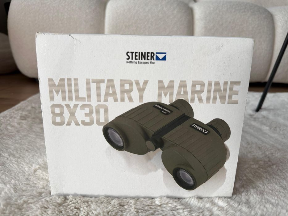 LORNETKA wojskowa Steiner 8x30 Military Marine czarna TOMI-TECH