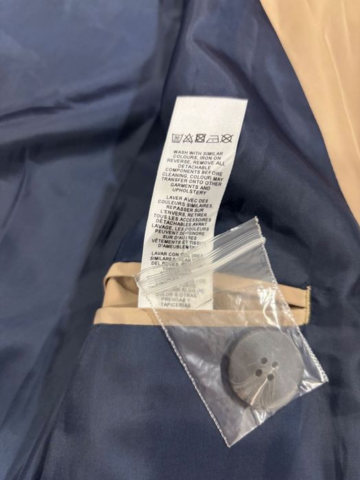 Asos L Мужской плащ двубортный тренч asos асос чоловіче 40 42 пальто l