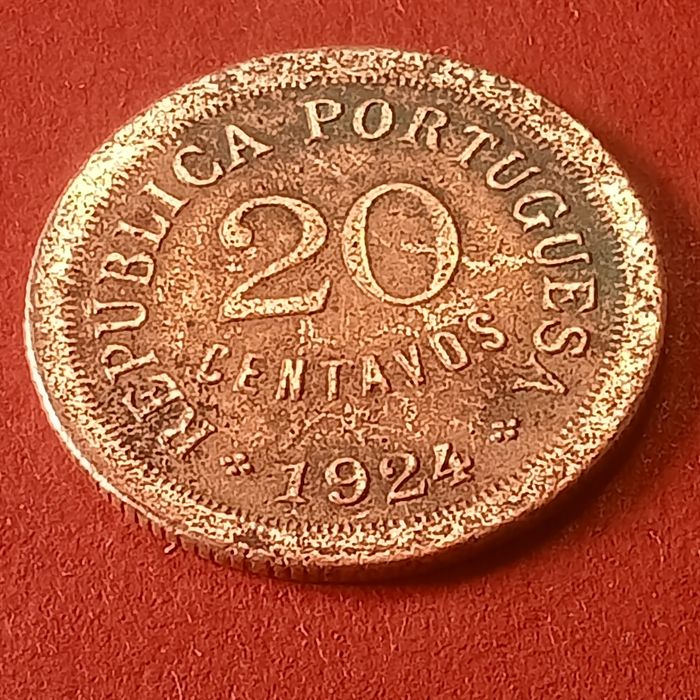 Moeda 20 Centavos 1924