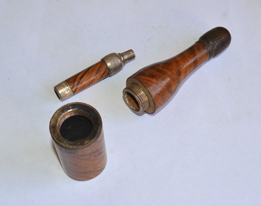 Cachimbo Antigo em Madeira