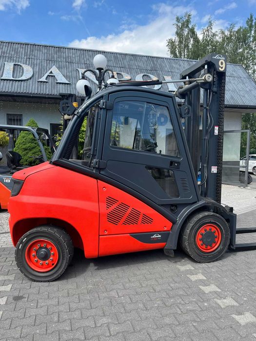 Wózek widłowy LINDE H50D widlak diesel duplex 394 5t