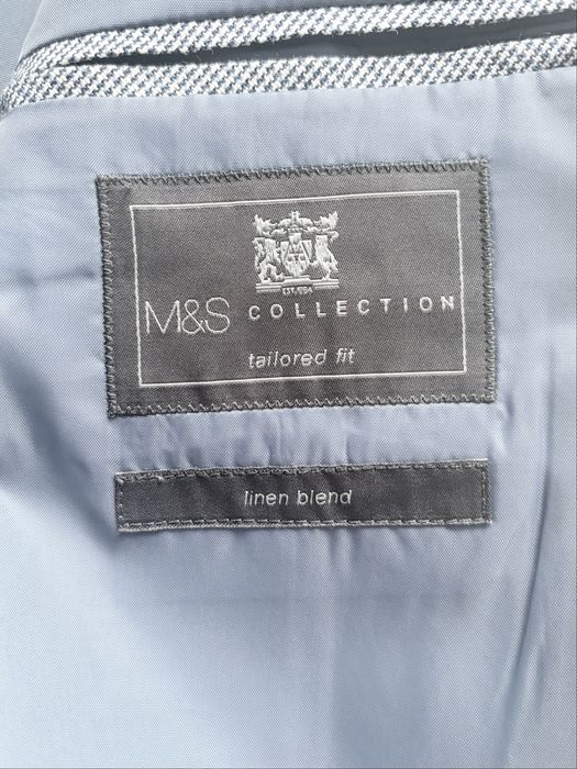 Чоловічий блейзер піджак M&S Collection, розмір 54 / XL (Long)