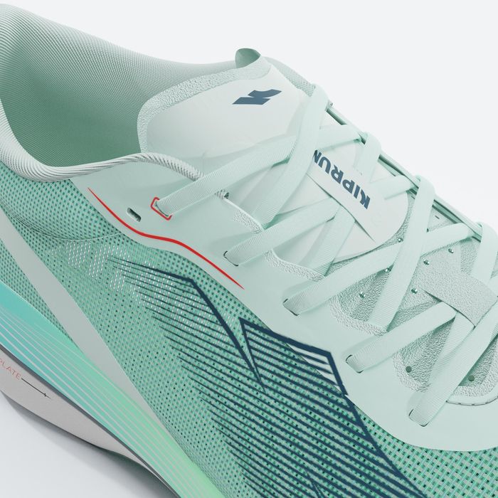 Sapatilhas de Corrida com Placa de Carbono Homem Kiprun KD900X.2 Verde