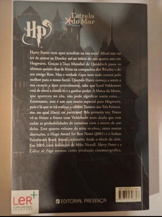 Harry Potter e o cálice de fogo edição especial