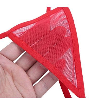 Micro Tanga - transparente e Sexy